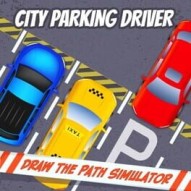 City Parking Driver: Draw The Path Simulator
